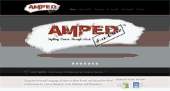 Desktop Screenshot of amped4acure.org